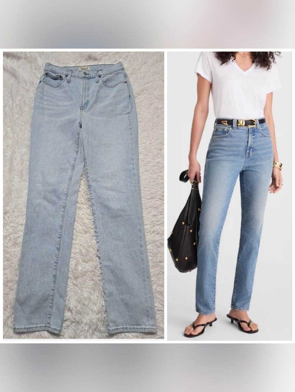 Madewell The Perfect Vintage High-Rise Light Wash Jeans Size 28x31